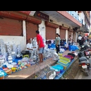 Einmal in der Woche kommen ambulante Händler nach Cansaulim